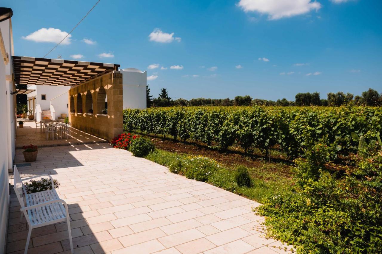 Masseria Tenuta Flora Maria Leverano Exteriör bild
